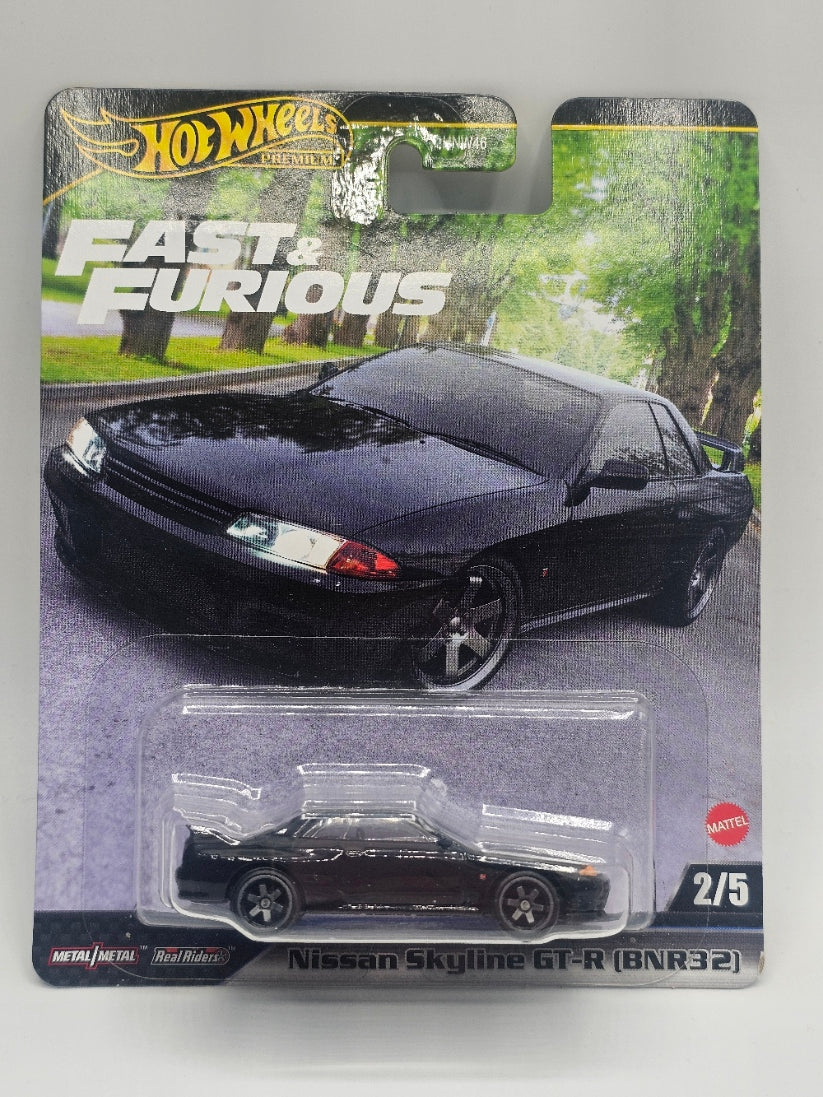 Fast & Furious Nissan Skyline GT-R BNR32 - Black