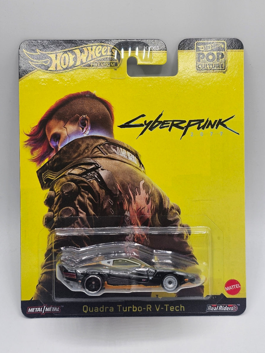 Hot Wheels Premium Cyberpunk 2077 Quadra Turbo-R V-Tech