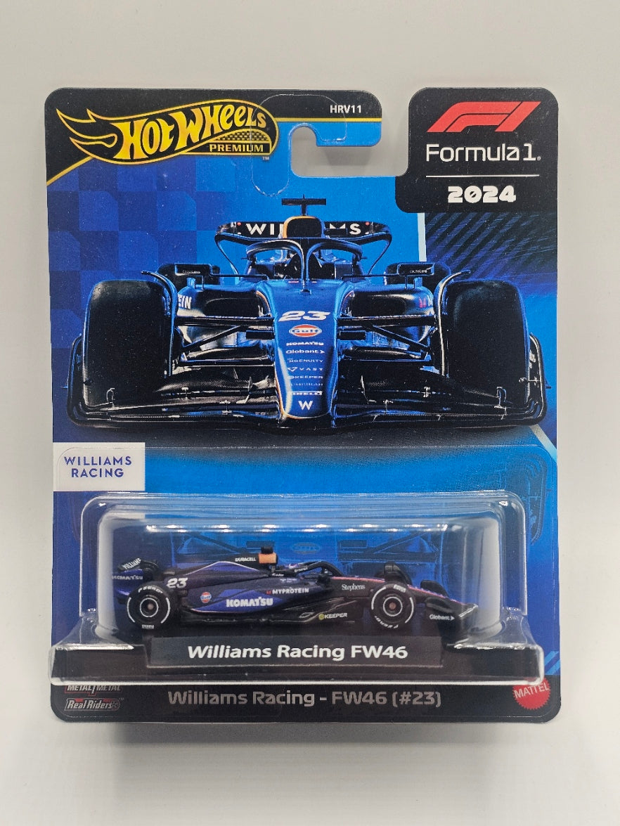 Hot Wheels Premium Formula 1 Williams Racing #23