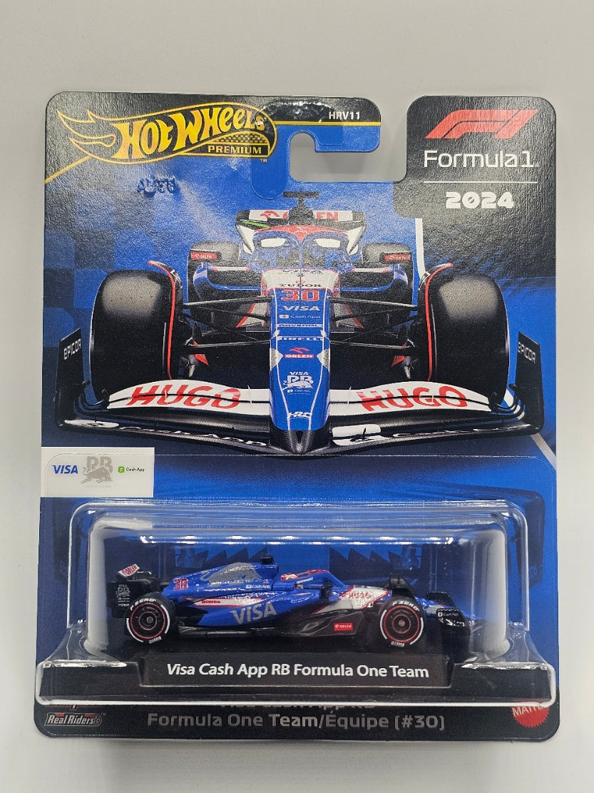 Formula 1 Cash App RB Team Hot Wheels Premium Die-Cast 1:64 #30