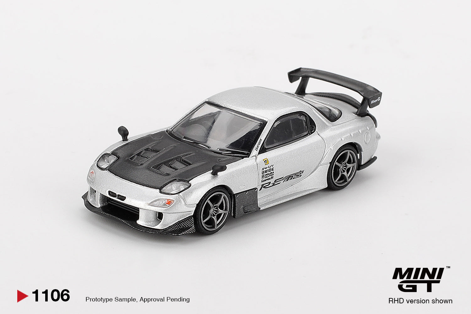 Mazda RX-7 RE-Amemiya Silver Metallic