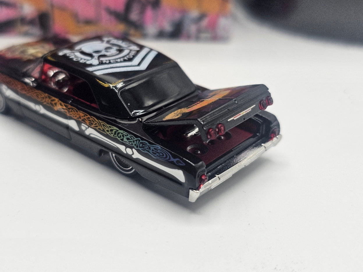 Fine Works 1/64 Impala Lowrider APA EXPO Foshan Limited 2025 Model Car Skull