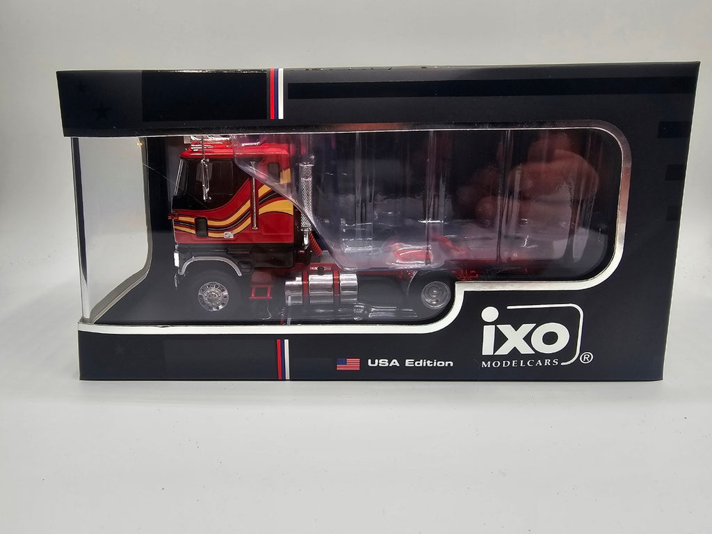 IXO 1:43 Scale 1976 Ford CL 9000 - Red and Black