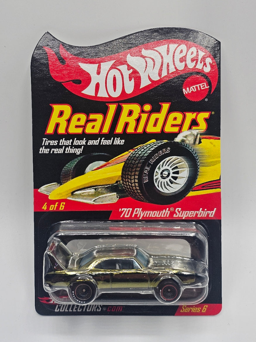 Hot Wheels RLC Real Riders '70 Plymouth Superbird Series 6 #6004