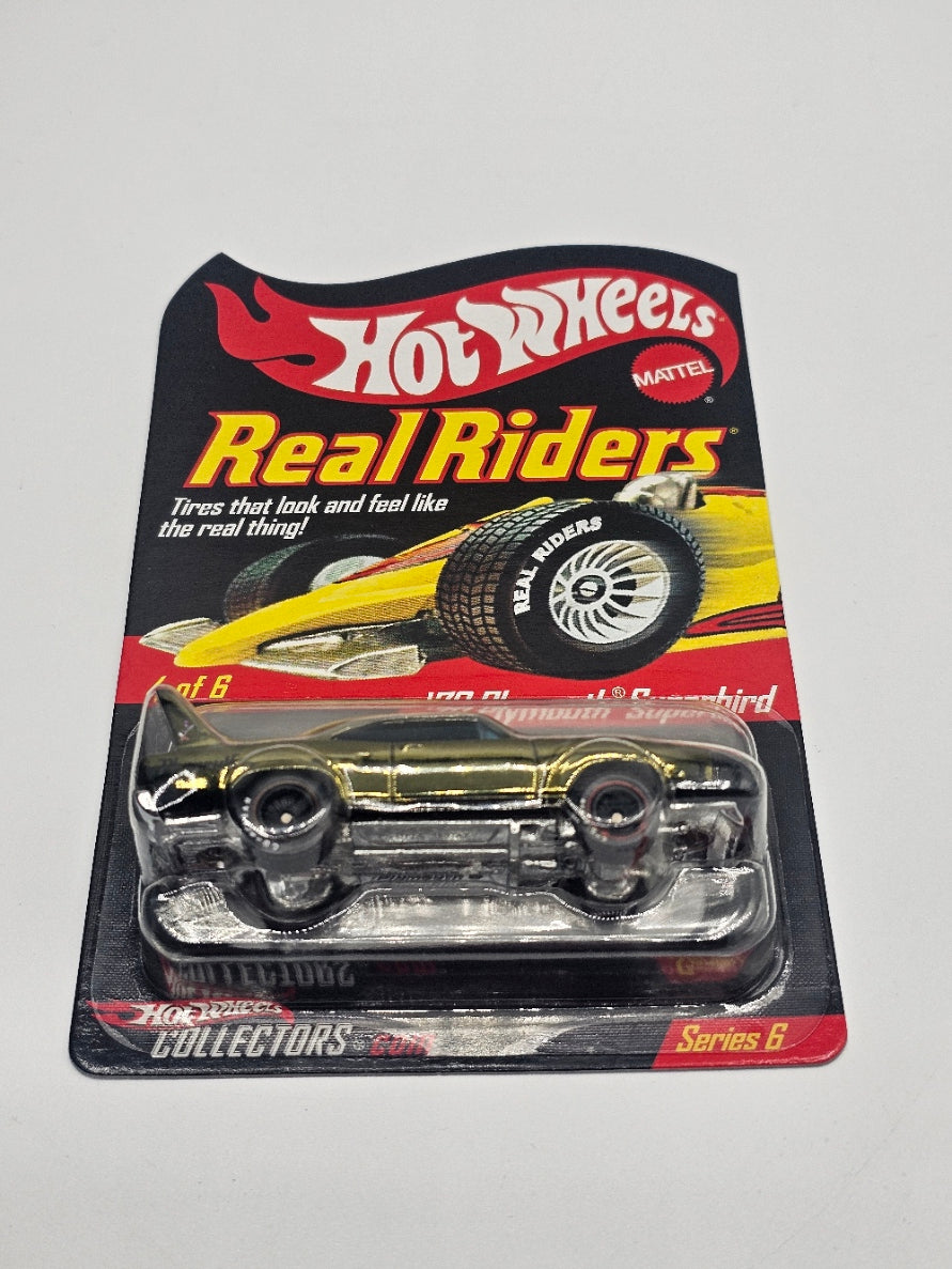 Hot Wheels RLC Real Riders '70 Plymouth Superbird Series 6 #6004