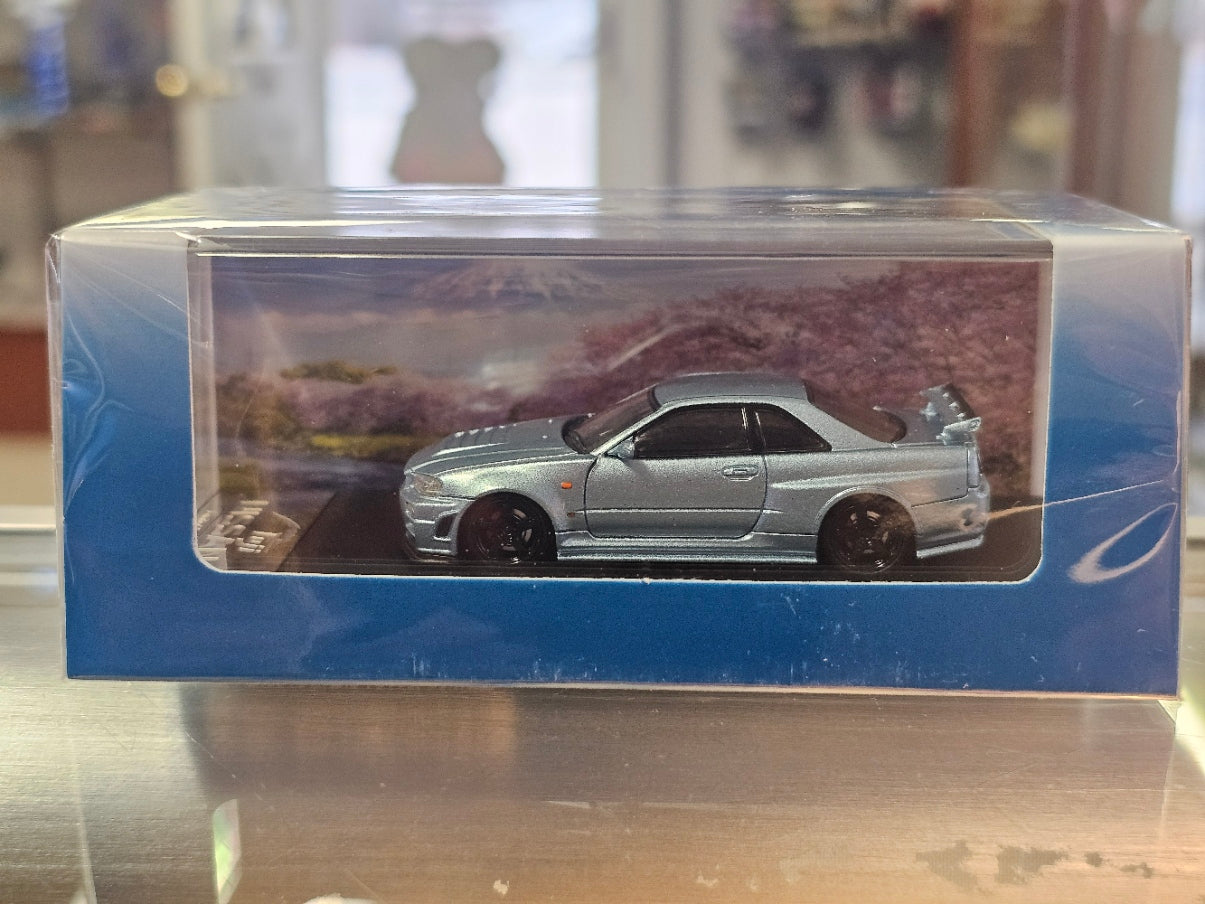 Fuji Skyline R34 GT-R Nismo Z-Tune - Ice Blue 1:64