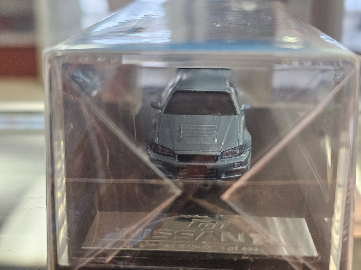 Fuji Skyline R34 GT-R Nismo Z-Tune - Ice Blue 1:64