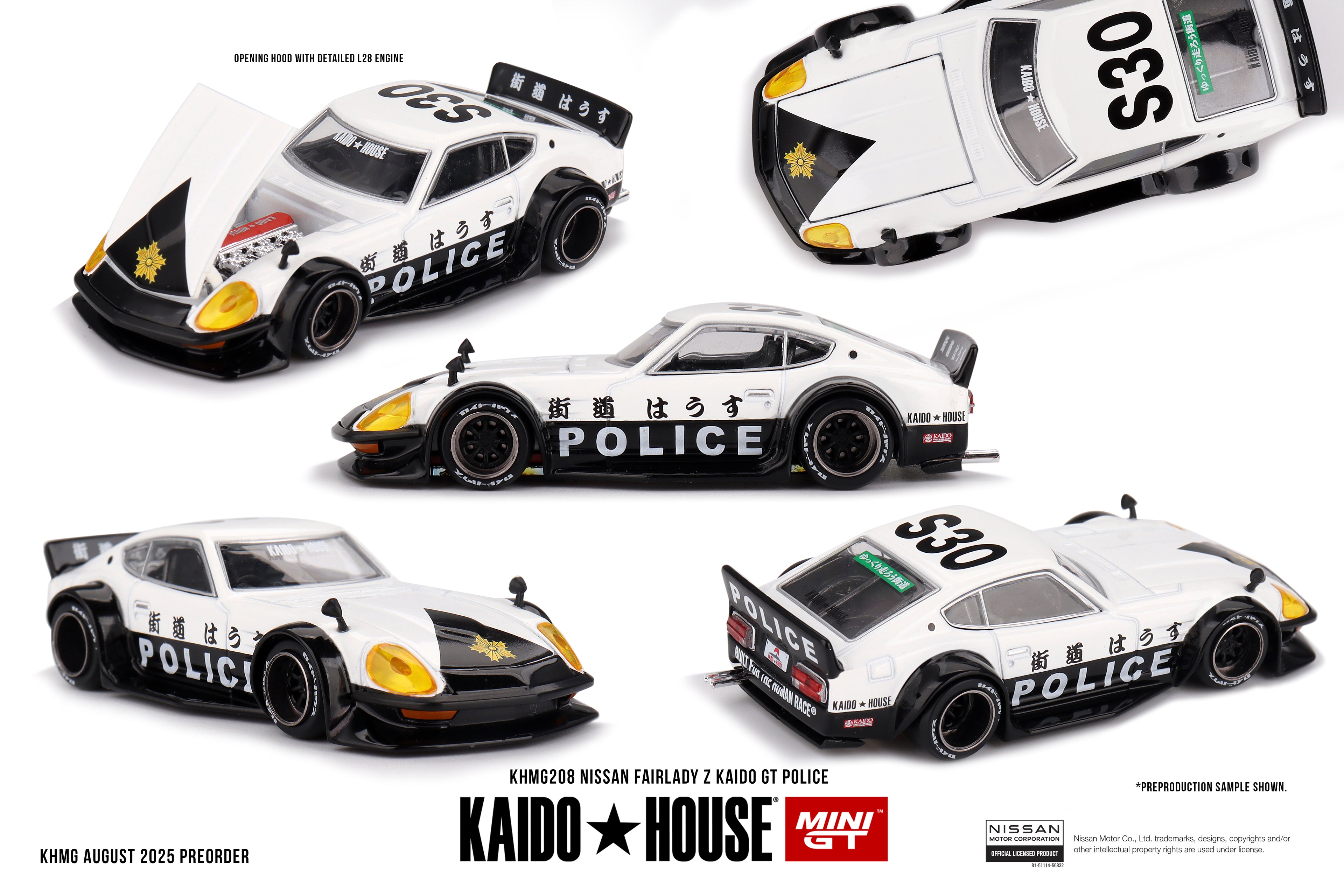 Kaido House #208 Nissan Fairlady Z Kaido GT – Police