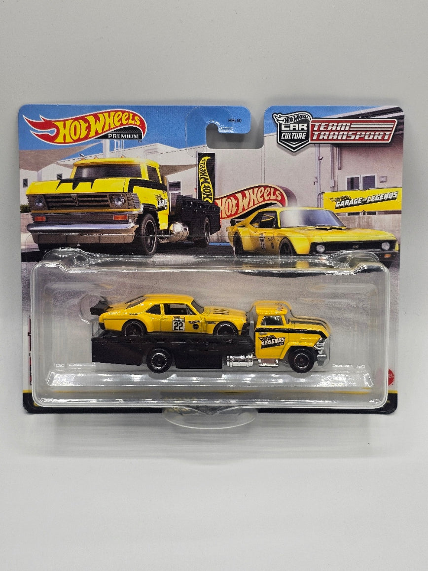 Hot Wheels Legends Tour Team Transport Walmart Custom Corvette Stingray Coupe