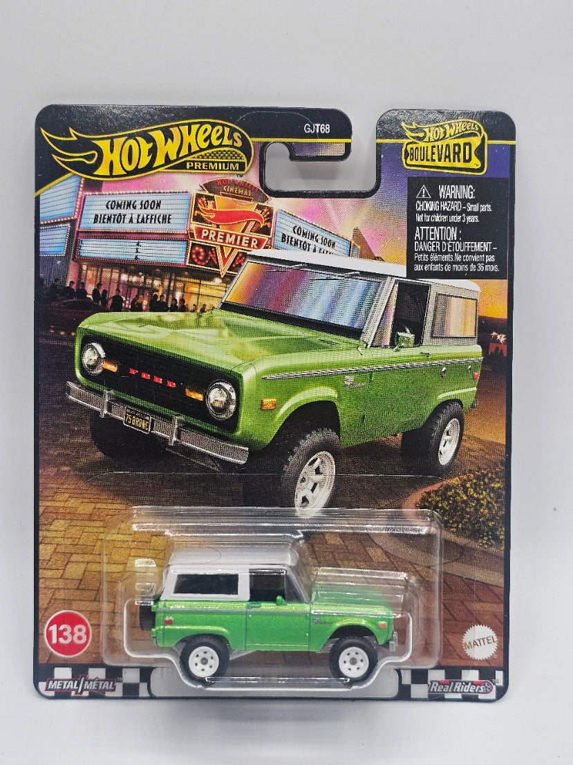 Hot Wheels Boulevard 1975 Ford Bronco #138