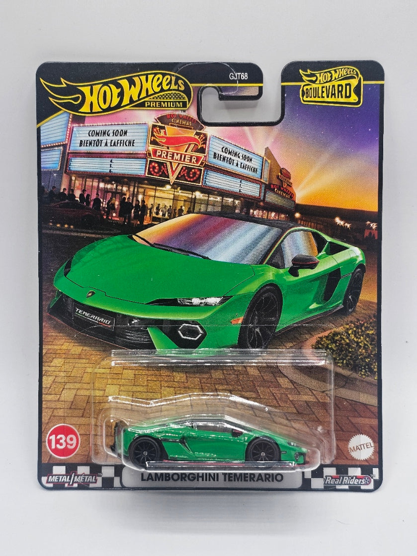 Hot Wheels Boulevard Lamborghini Temerario #139 - Green