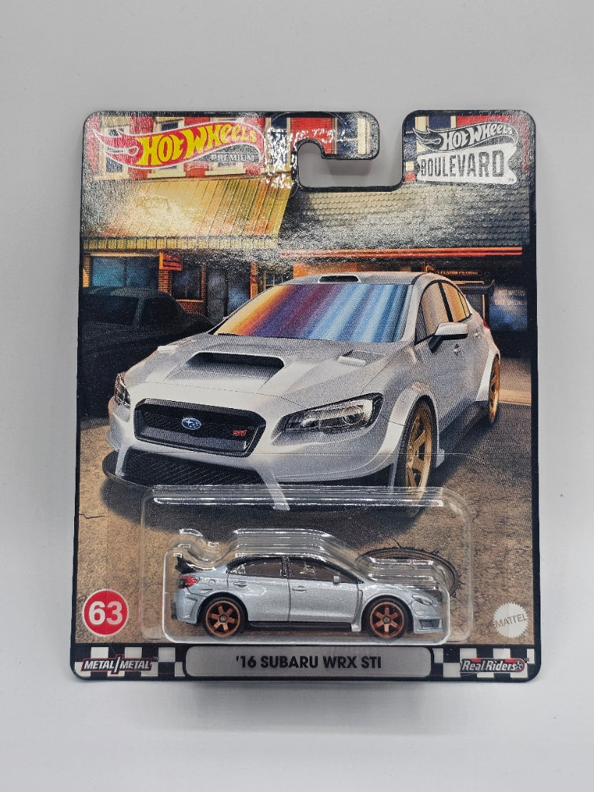 Hot Wheels Boulevard Subaru WRX STI #63