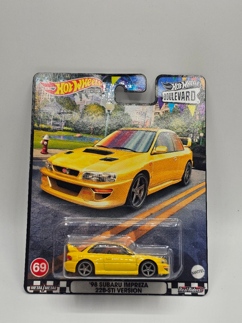 Hot Wheels Boulevard '98 Subaru Impreza 22B-STI Version #69