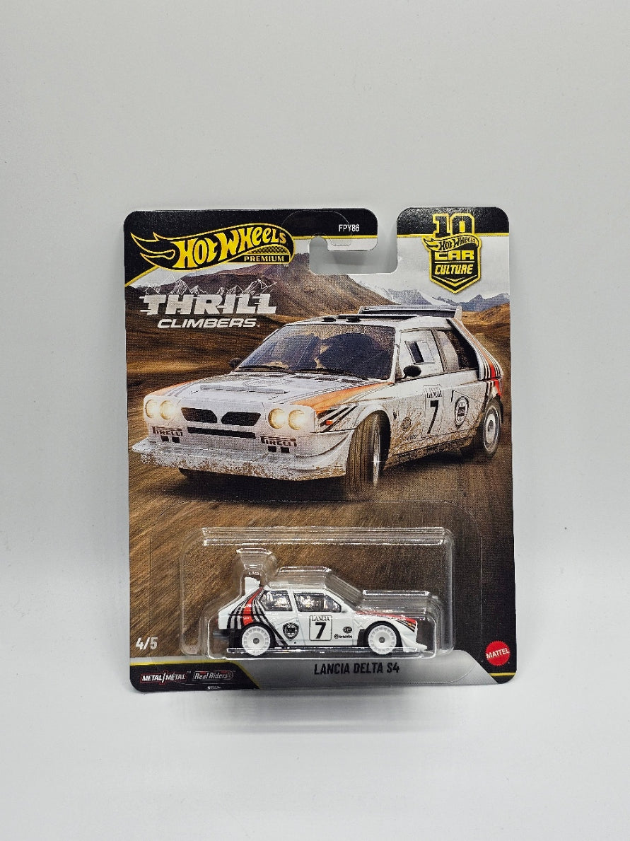 Hot Wheels Premium Pop Culture Thrill Climbers Lancia Delta S4