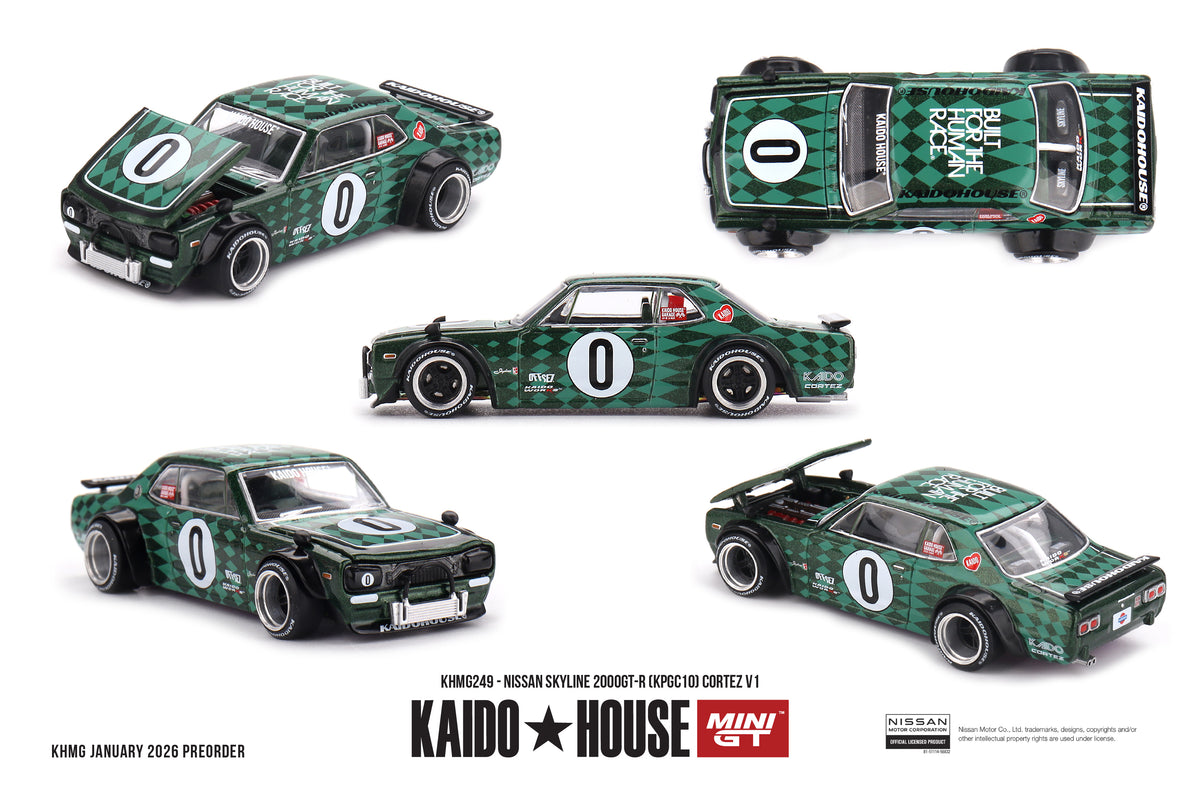 Kaido House #249 Nissan Skyline 2000GT-R (KPGC10) Cortez V1