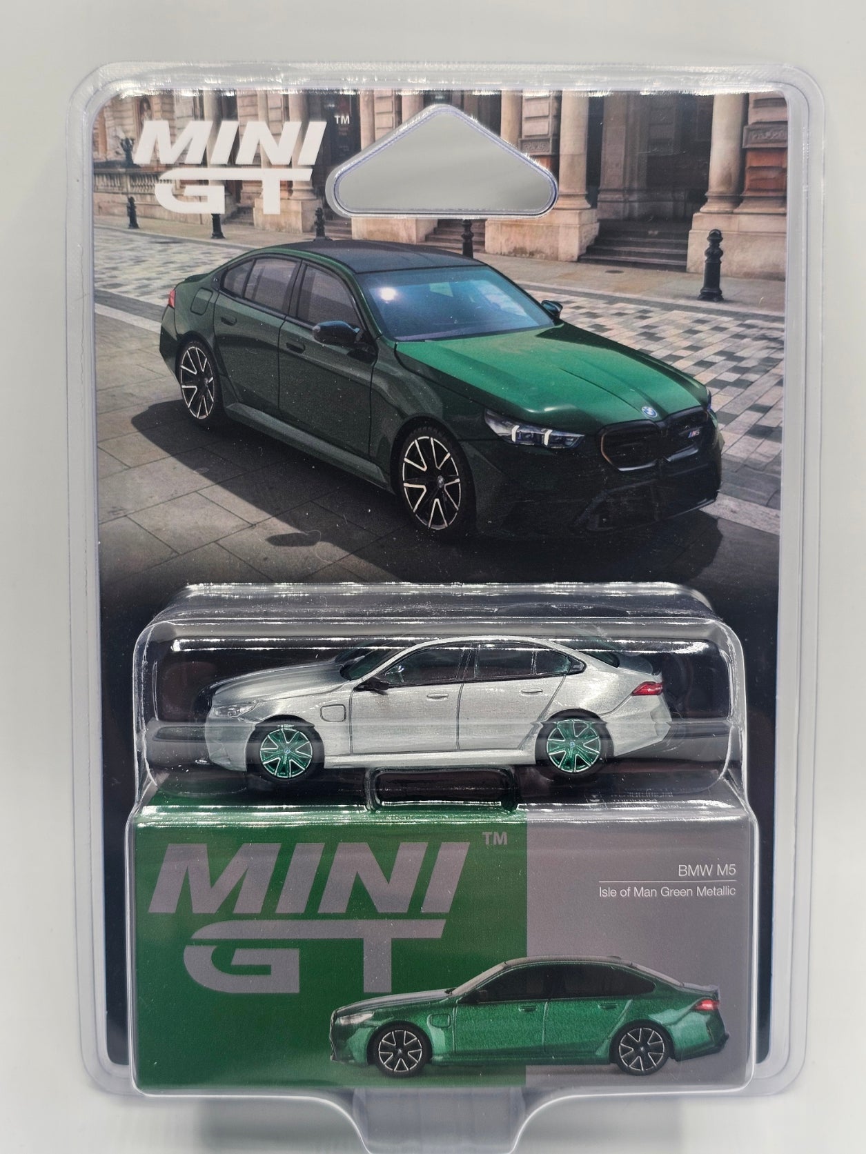 BMW M5 Isle of Man Green Metallic - Chase Edition Raw 1:64