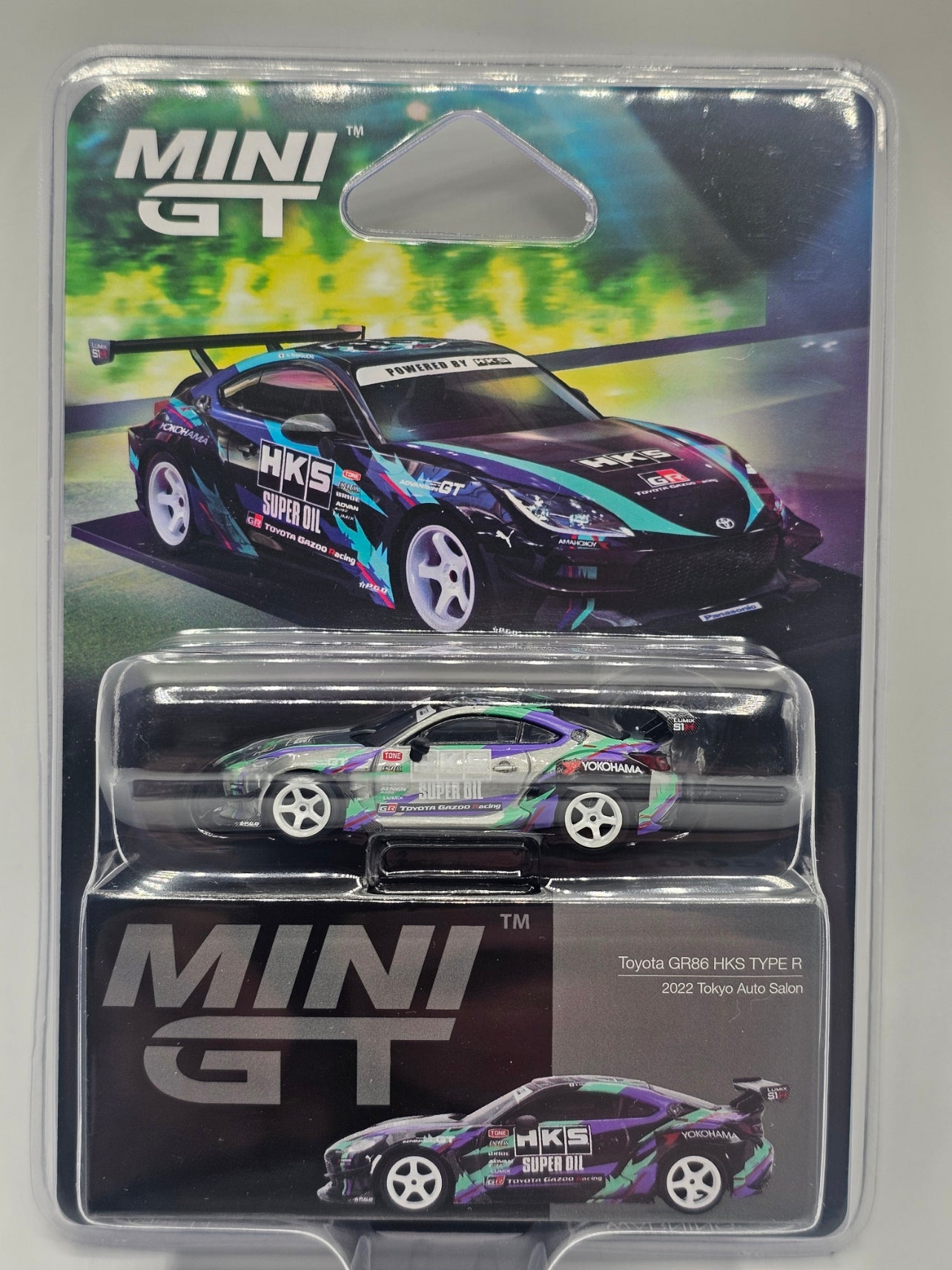 Toyota GR86 HKS TYPE R 2022 Tokyo Auto Salon - Mini GT Chase Edition 1:64
