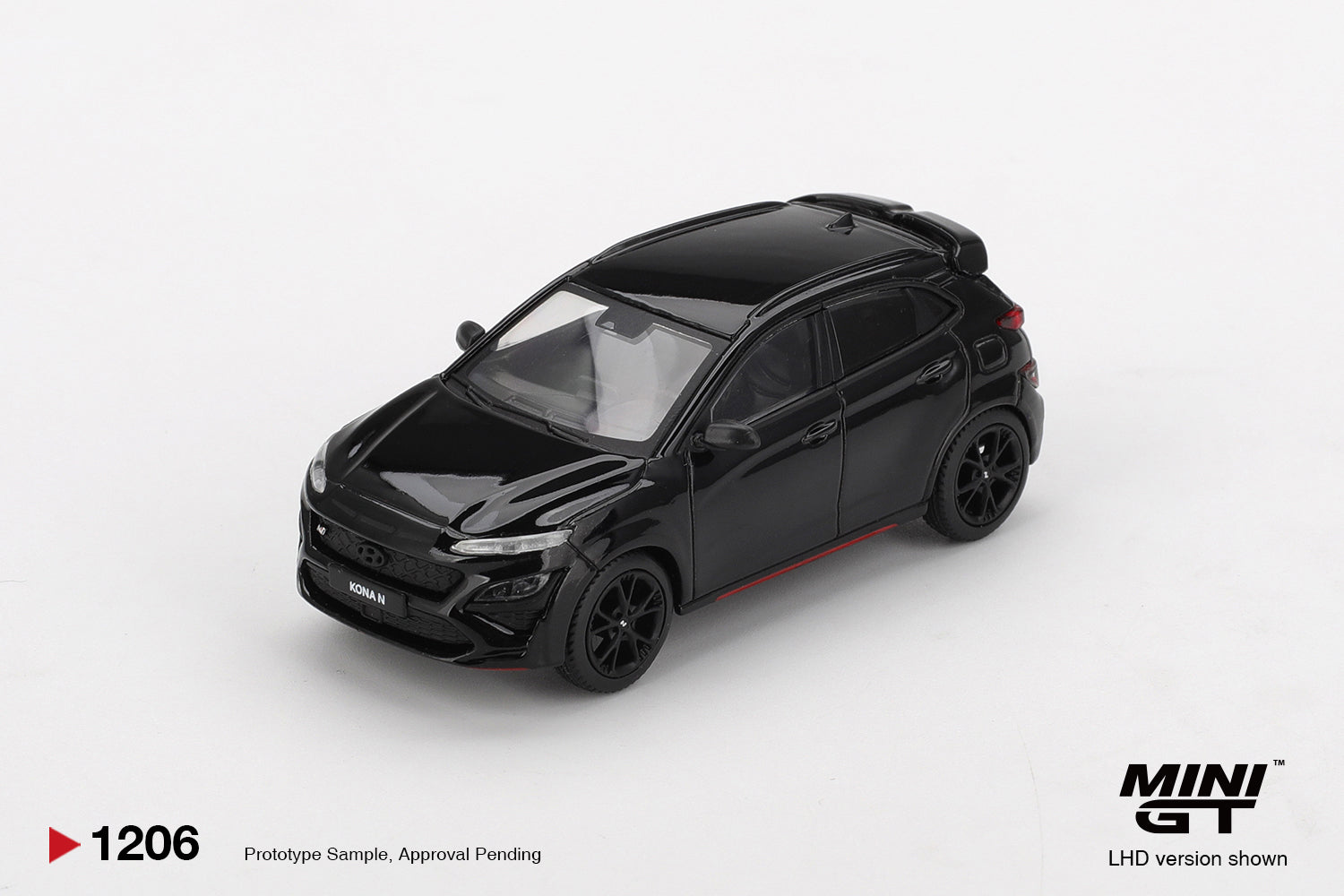 Mini GT #1206 Hyundai Kona N Phantom Black