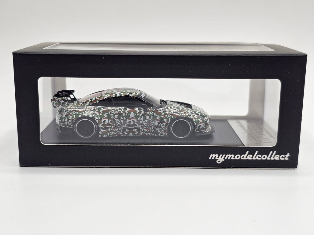 My Model Collect Nissan Skyline R35 GT-R LB-LBWK Black & Camo