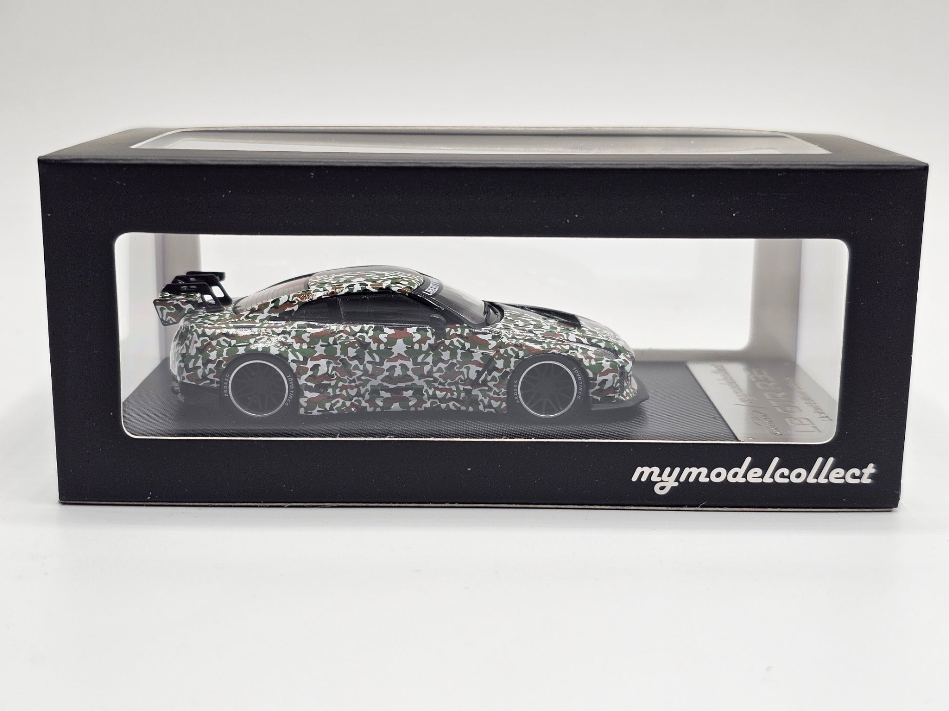 My Model Collect Nissan Skyline R35 GT-R LB-LBWK Black & Camo