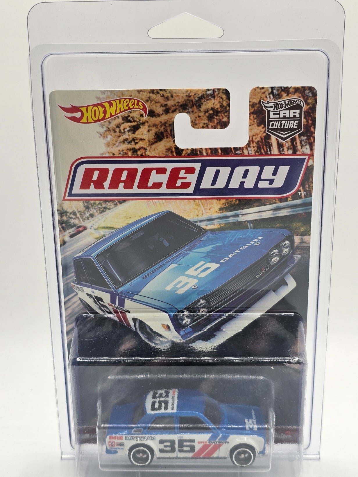 Hot Wheels 2017 Car Culture RACE DAY • BRE Datsun 510 Bluebird • Iconic Livery