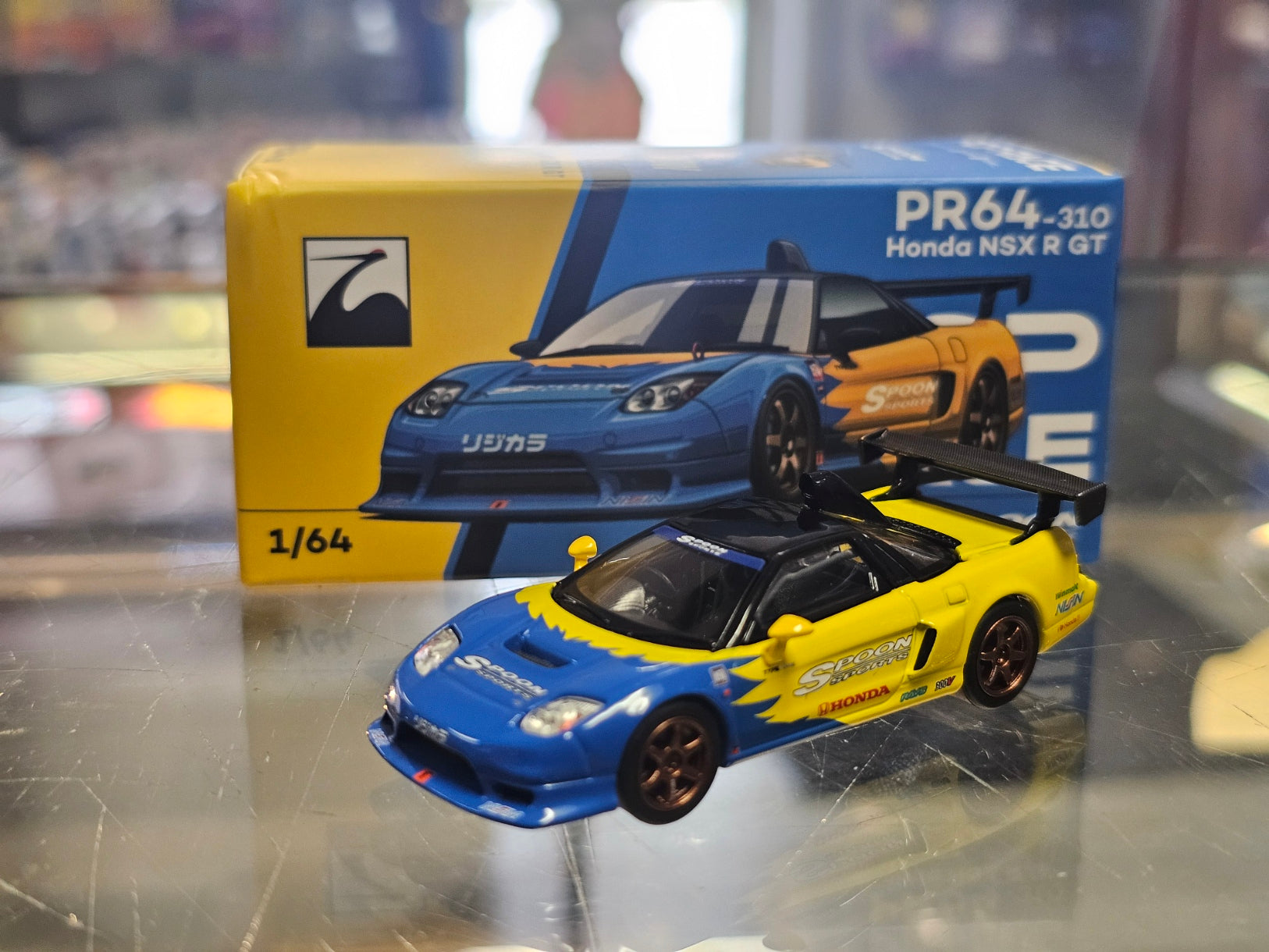 Pop Race Honda NSX-R GT – Spoon Sports (Loose / Box Damage)