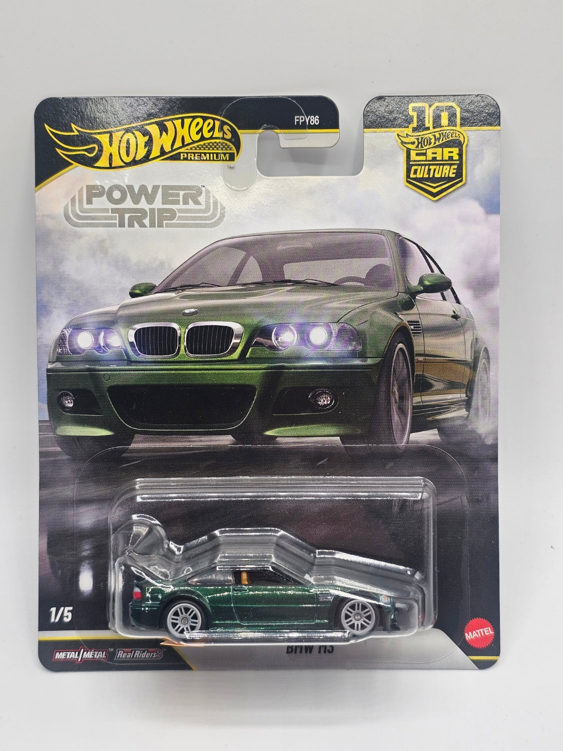 Hot Wheels BMW M3 E46 Green Power Trip FPY86-961 R 1/64