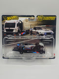 Hot Wheels Team Transport 2024 Ford Mustang RTR SPEC 5-FD & Aero Lift #90