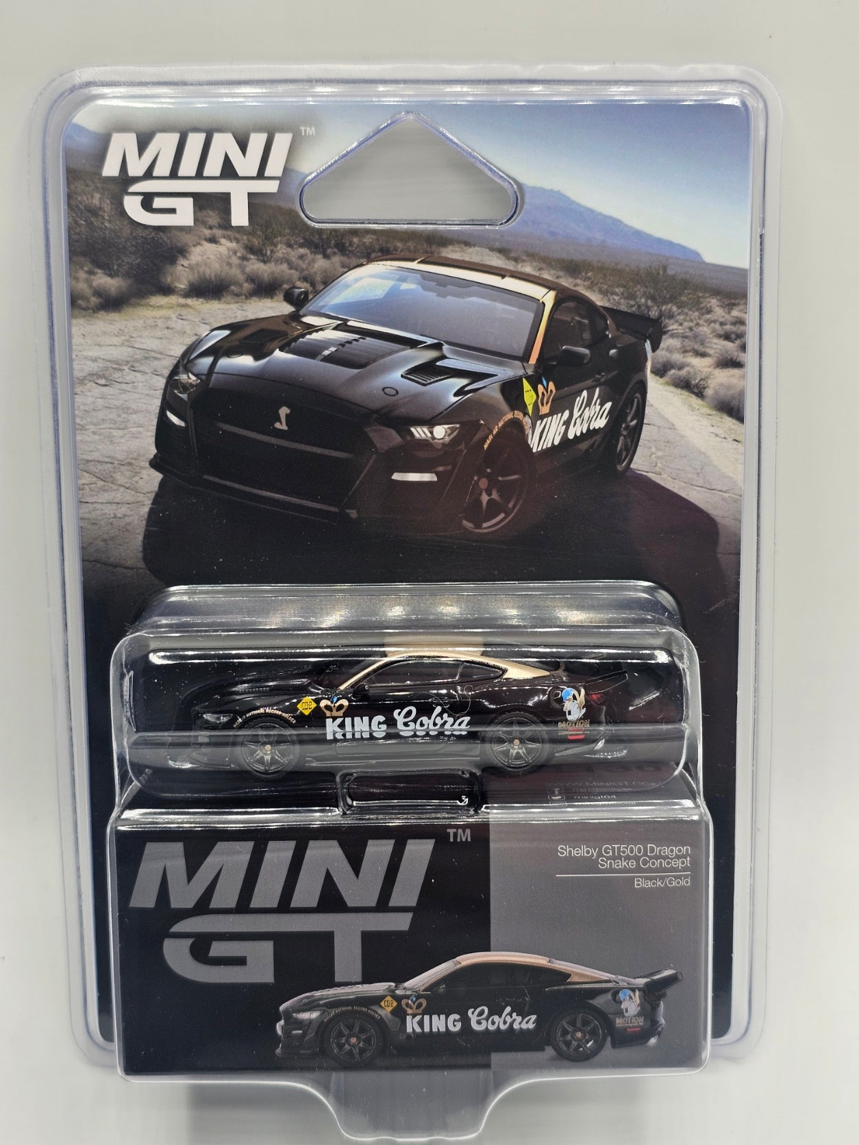 Toyota GR86 LB Nation Black/Gold - Mini GT 1:64