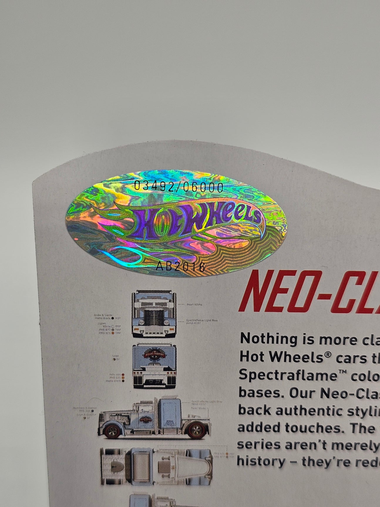 Hot Wheels Neo Classics Convoy Custom #03492/0600