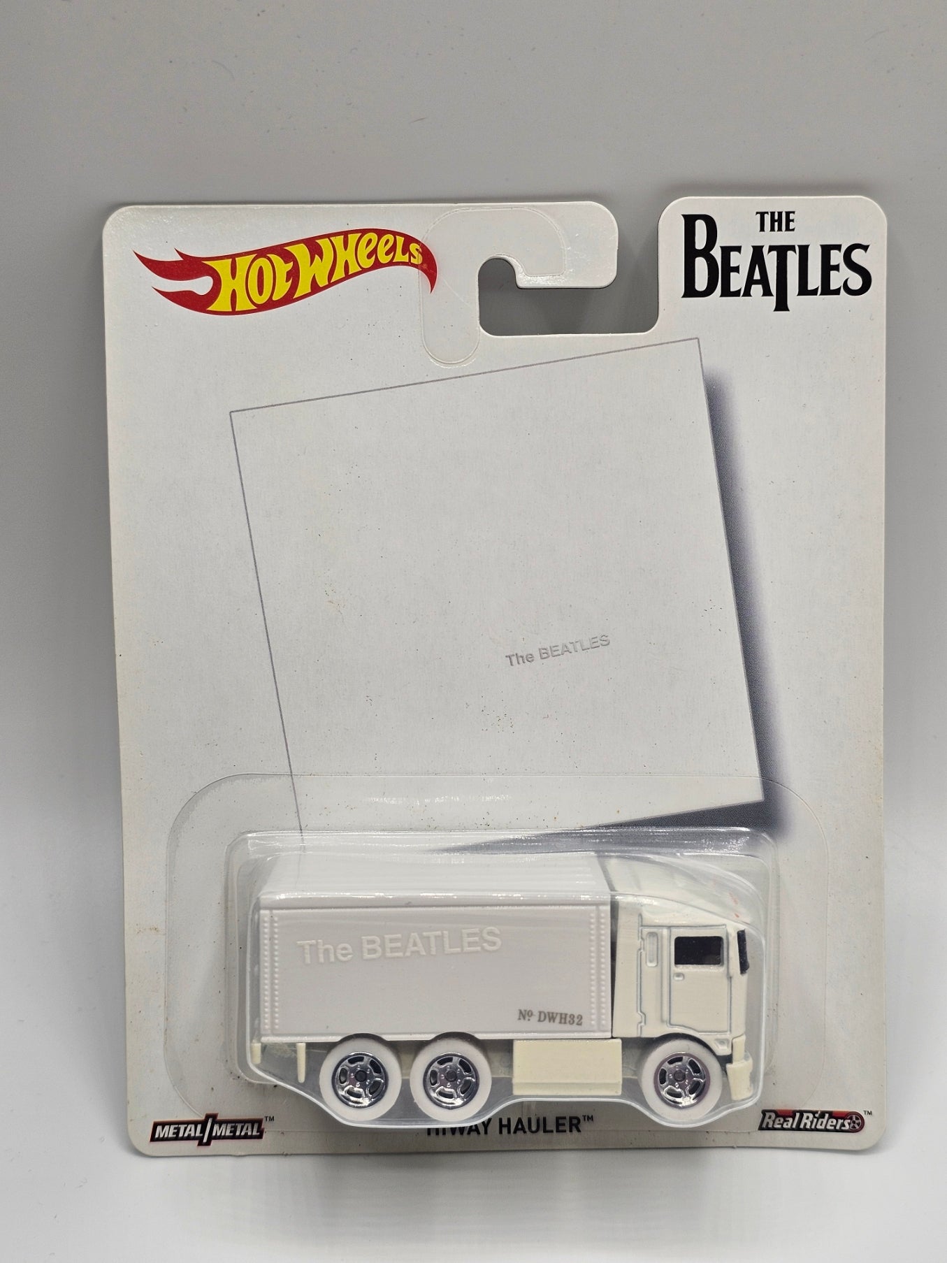 Hot Wheels Pop Culture The Beatles White Album Hiway Hauler Premium