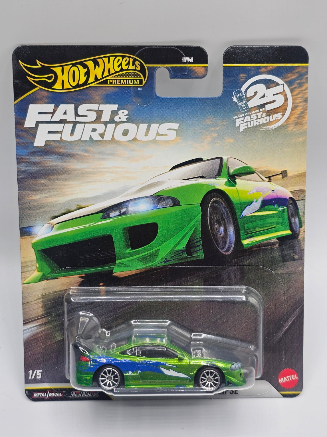 Hot Wheels Fast & Furious 25th Anniversary - 1995 Mitsubishi Eclipse