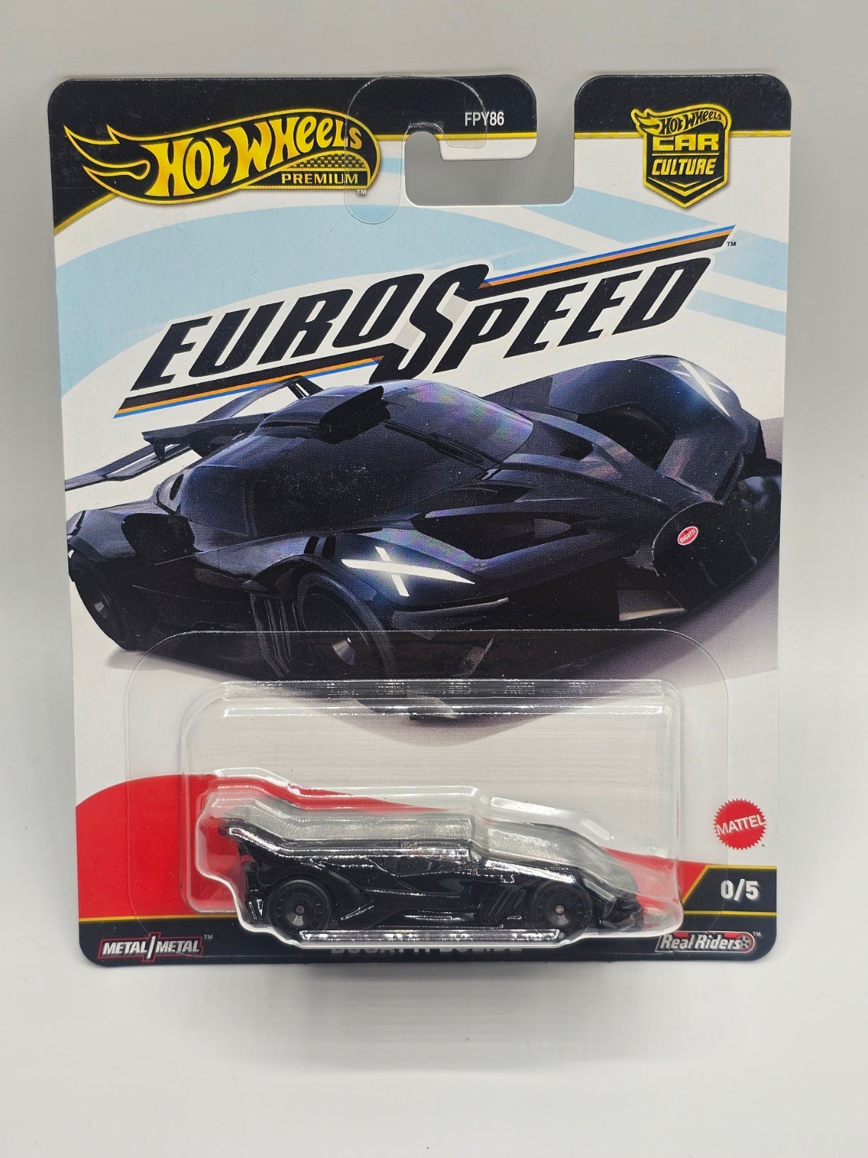 Hot Wheels Car Culture Euro Speed - Bugatti Bolide (Chase) 0/5