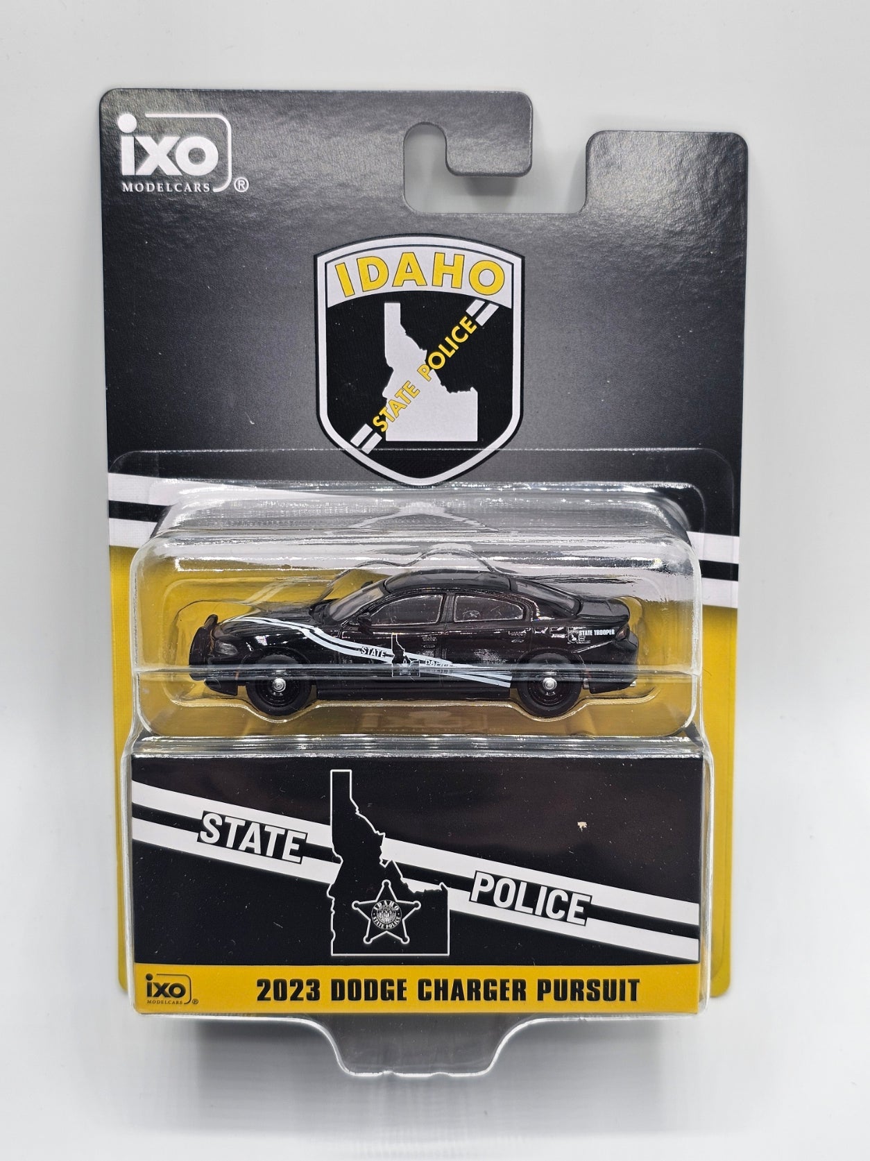 2023 Dodge Charger Pursuit Idaho State Police 1:64 Scale | IXO Models