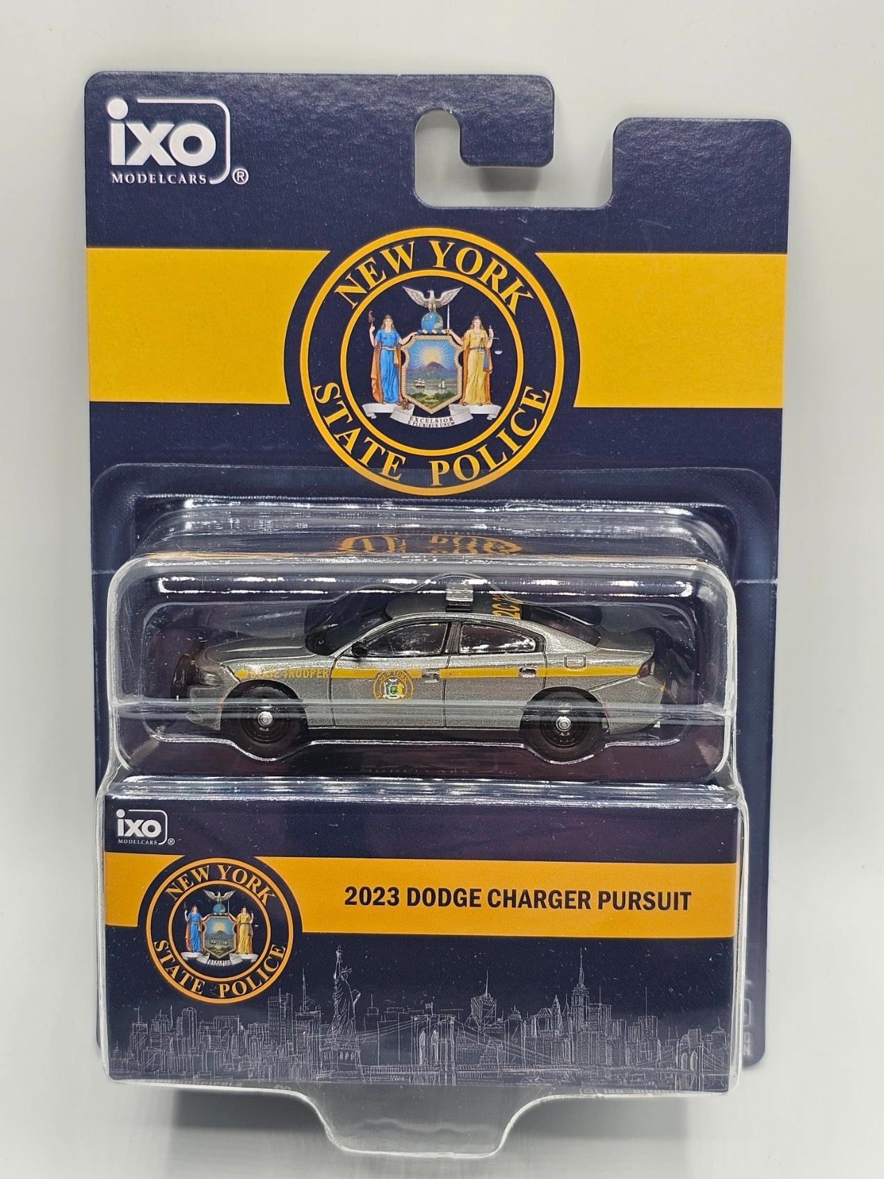 2023 Dodge Charger Pursuit New York State Police 1:64 Scale | IXO Models