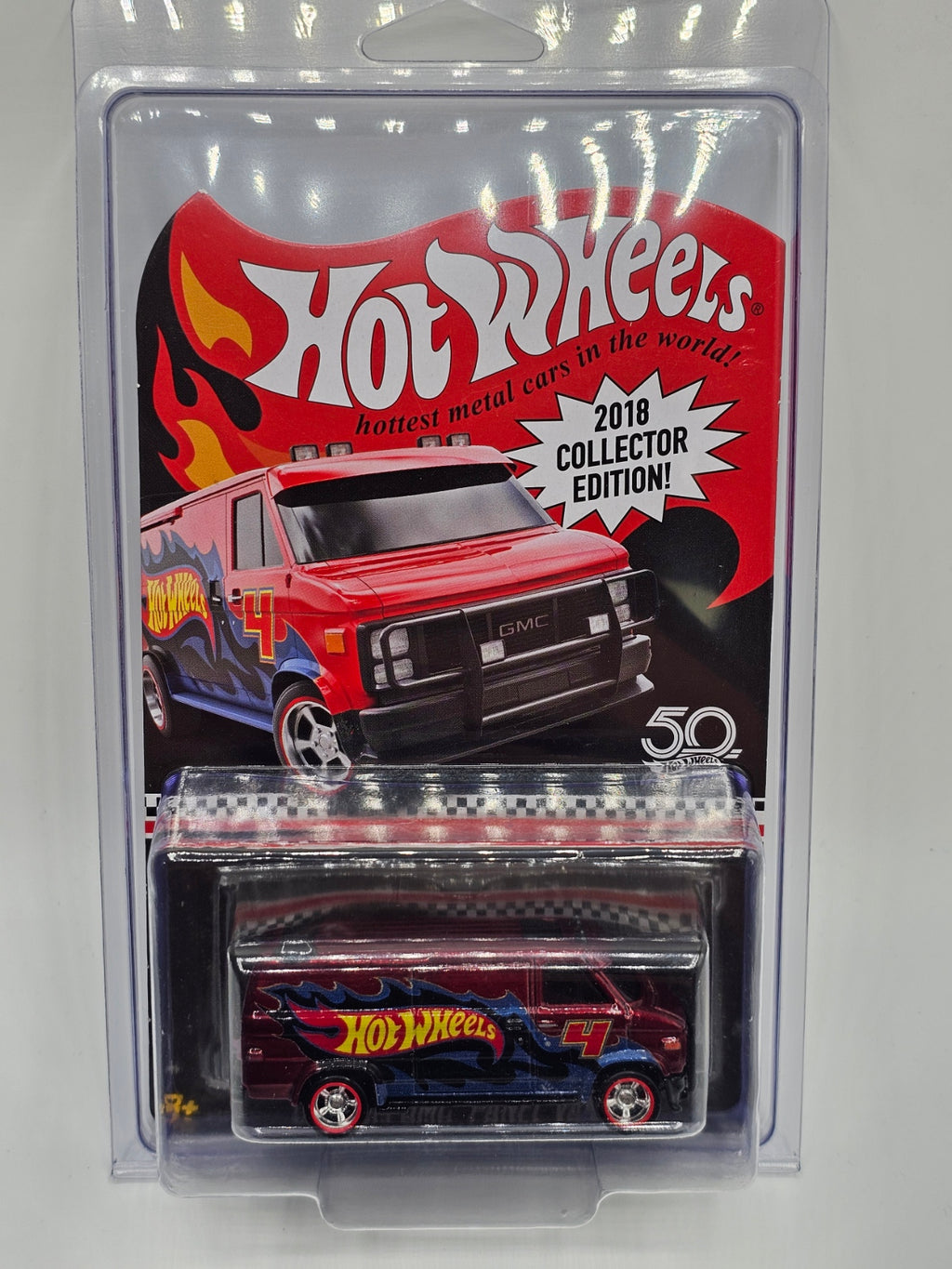 Hot Wheels 2018 Custom GMC Panel Van Collectors Edition