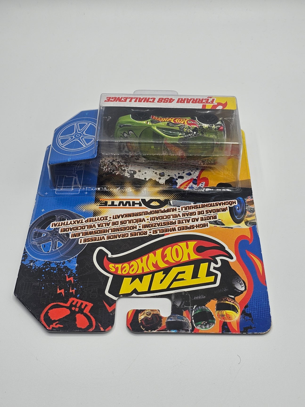 Hot Wheels Team Hot Wheels HWTF Ferrari 458 Challenge – High Speed Wheels