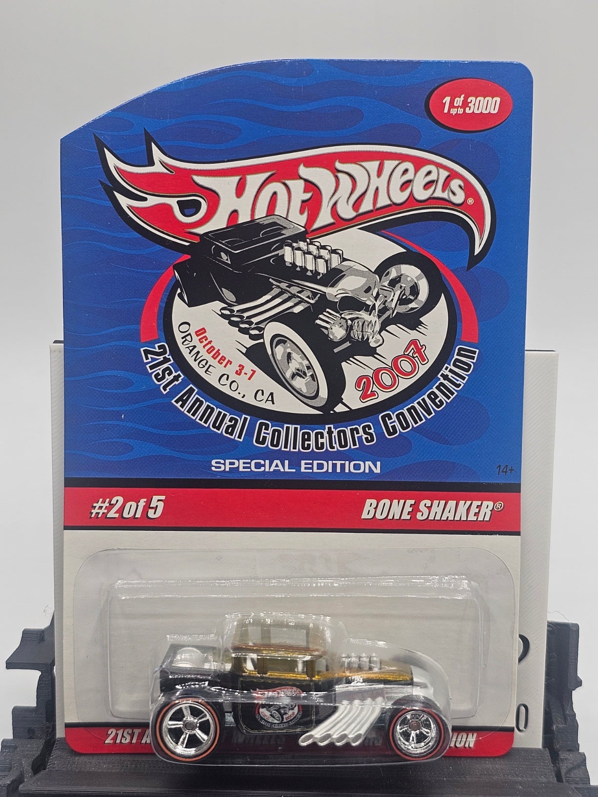 Hot Wheels Bone Shaker 2007 21st Annual Collectors Convention Car – 1 of 3000