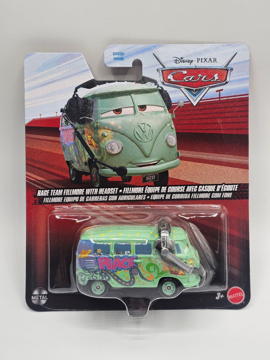 Disney Pixar Cars – Race Team Fillmore with Headset