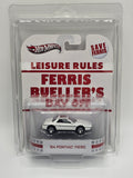 Hot Wheels Retro Entertainment - Ferris Bueller's Day Off '84 Pontiac Fiero