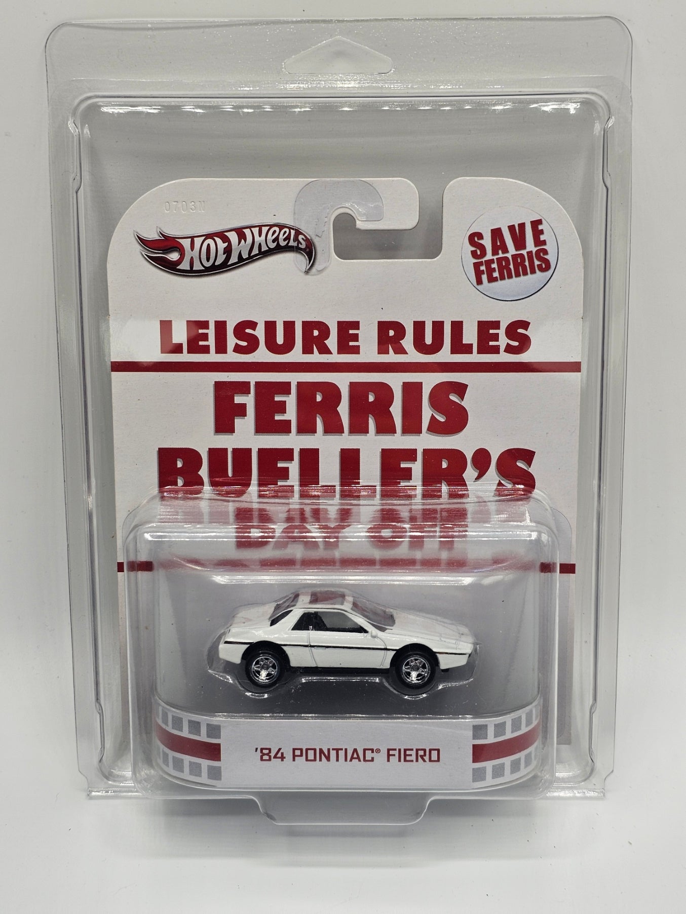 Hot Wheels Retro Entertainment - Ferris Bueller's Day Off '84 Pontiac Fiero
