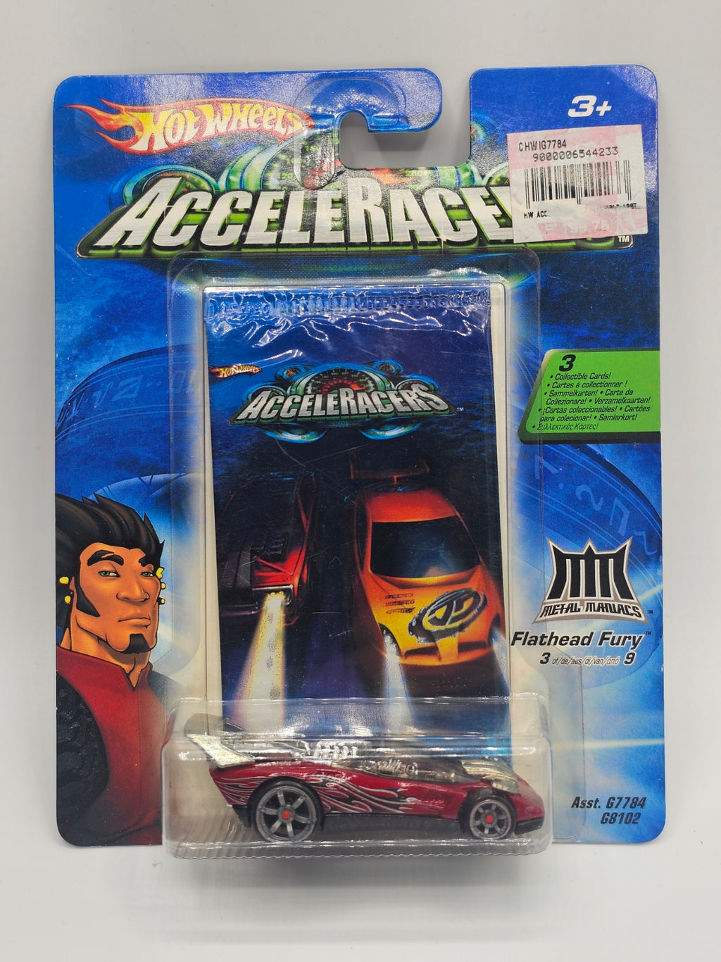 Hot Wheels Acceleracers Metal Maniacs Flathead Fury 3/9