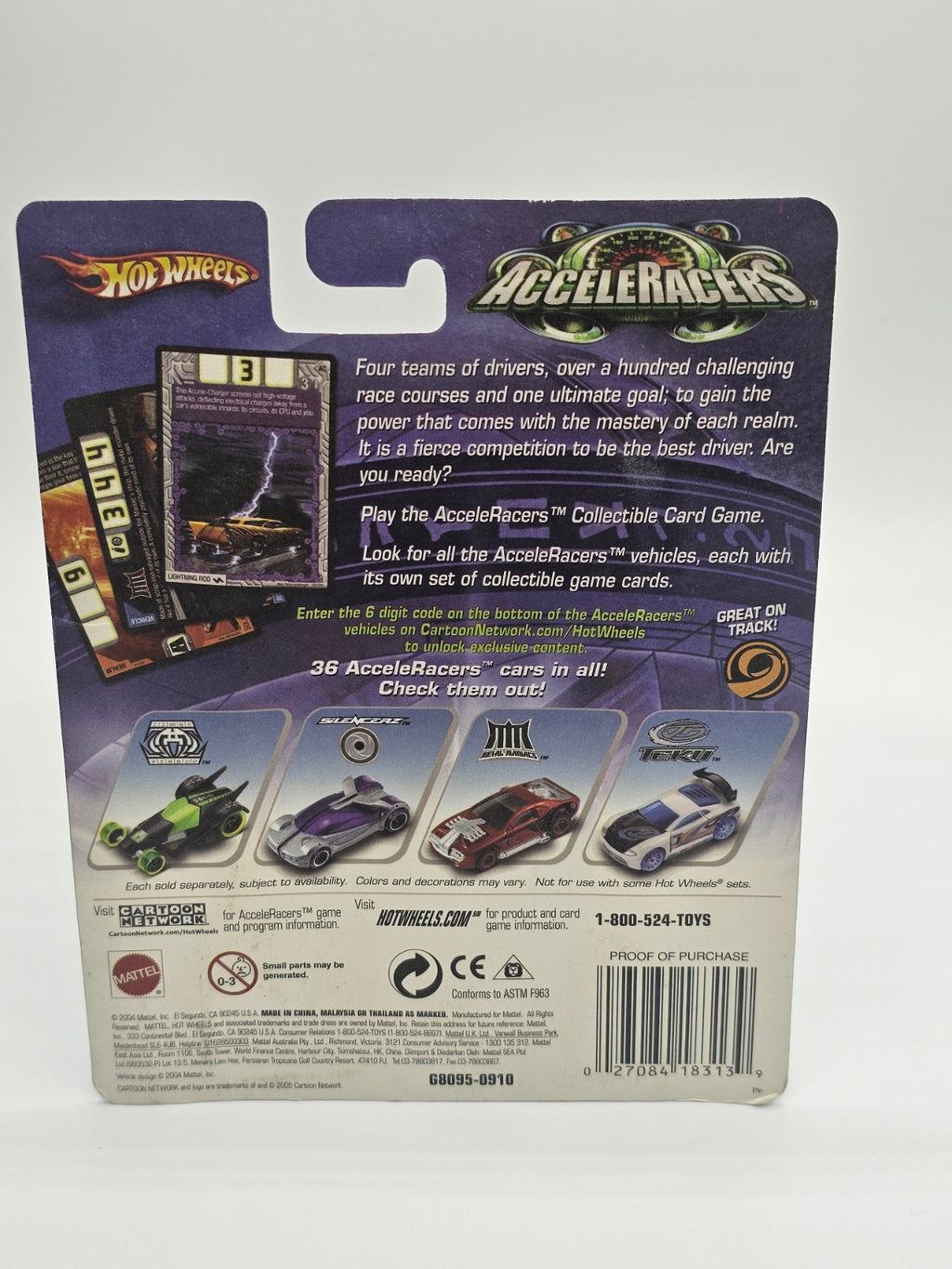 Hot Wheels 2005 Acceleracers Teku Reverb 1/9