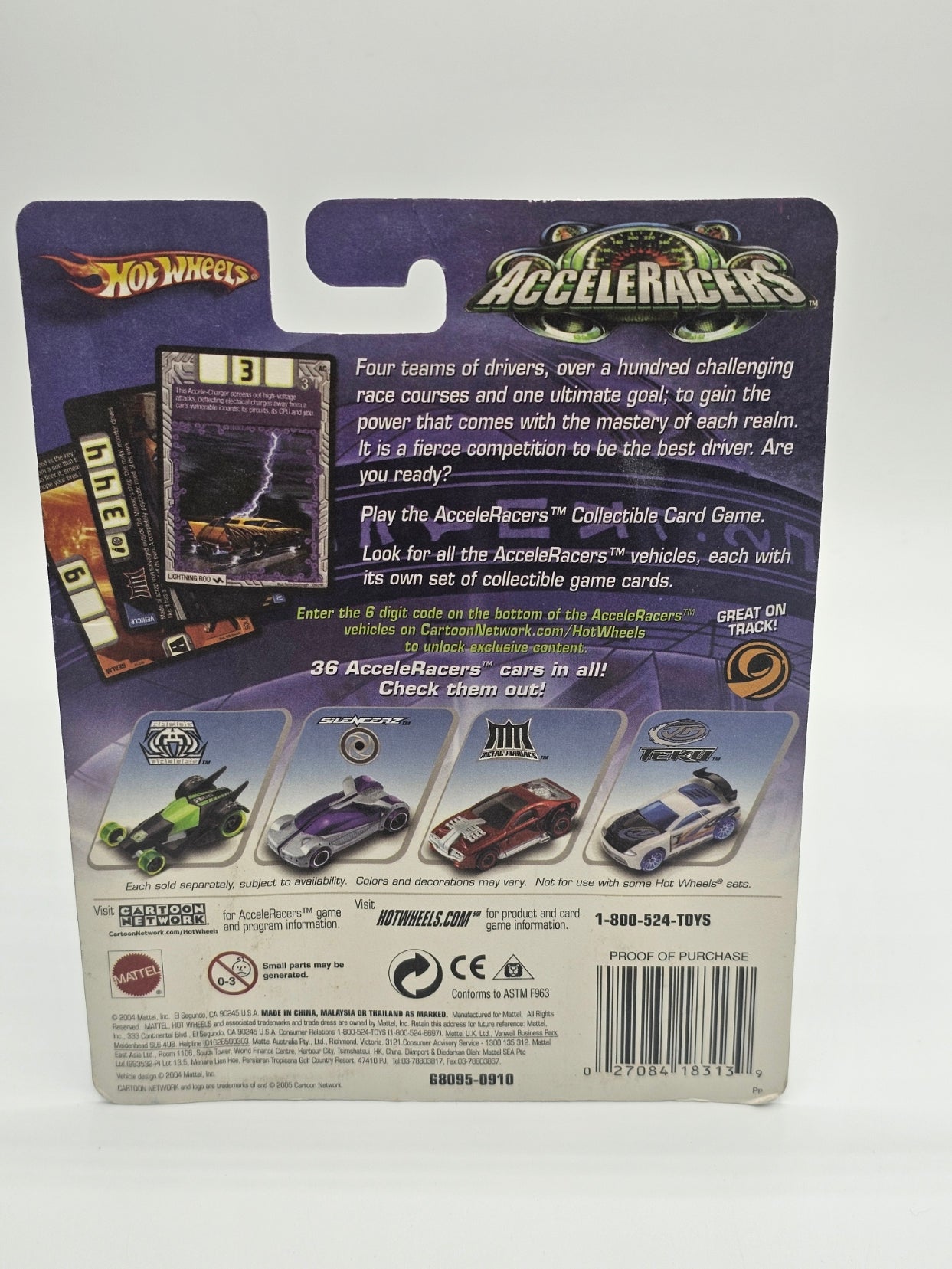 Hot Wheels 2005 Acceleracers Teku Reverb 1/9