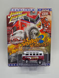 Johnny Lightning Volkswagen Mongoose Bus Red - Zinger