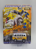 Johnny Lightning Volkswagen Snake & Mongoose Bus Yellow - Zinger - SuperCon