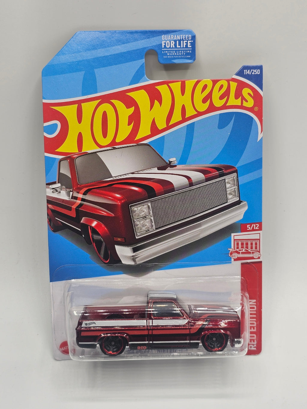 Hot Wheels Target Red Edition '83 Chevy Silverado w/ Protector