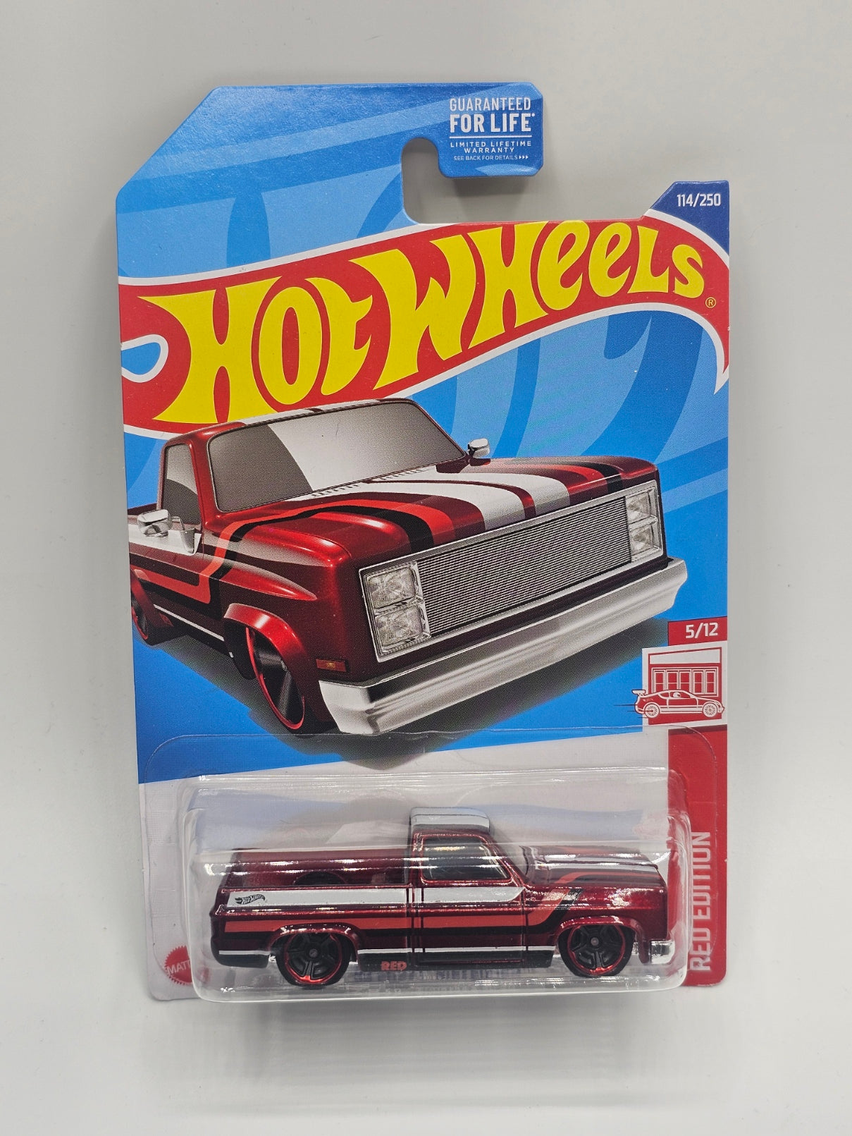 Hot Wheels Target Red Edition '83 Chevy Silverado w/ Protector