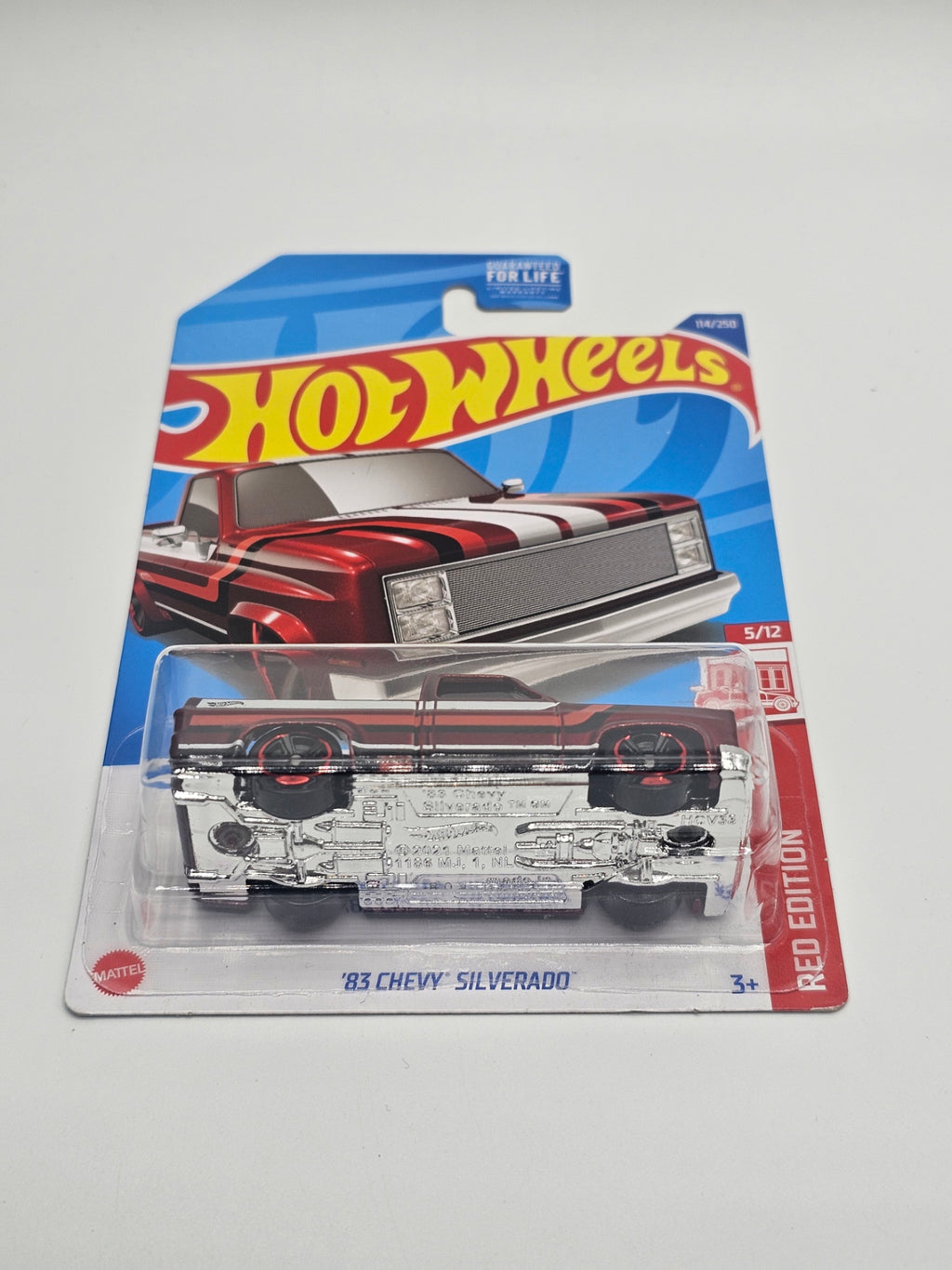 Hot Wheels Target Red Edition '83 Chevy Silverado w/ Protector