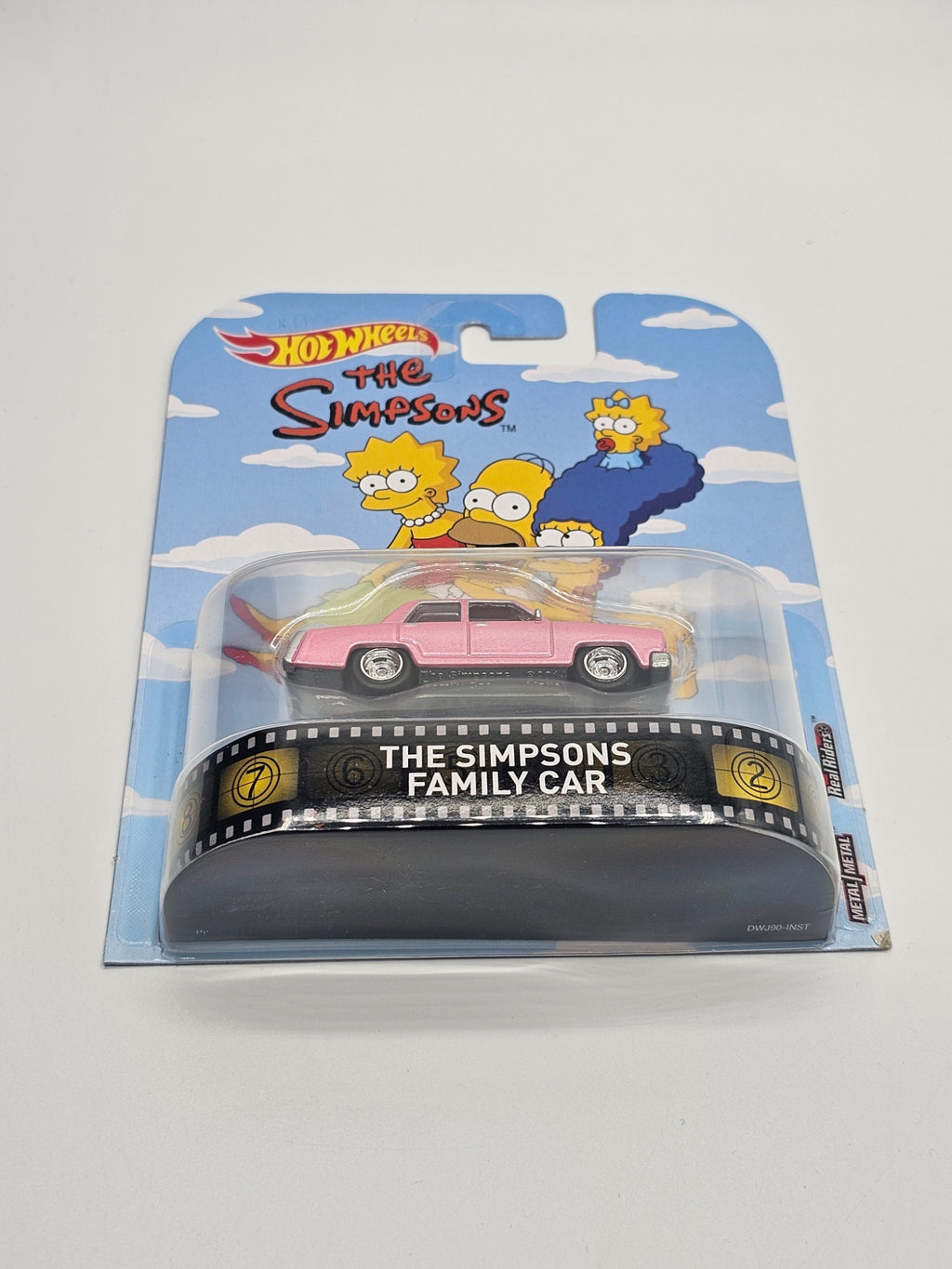 Hot Wheels Retro Entertainment The Simpsons Family Car - 2018 Premium